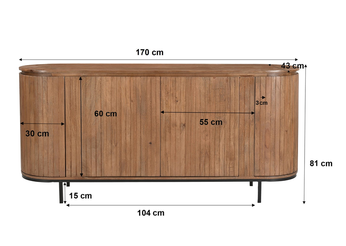 Dressoir Noor 170 cm