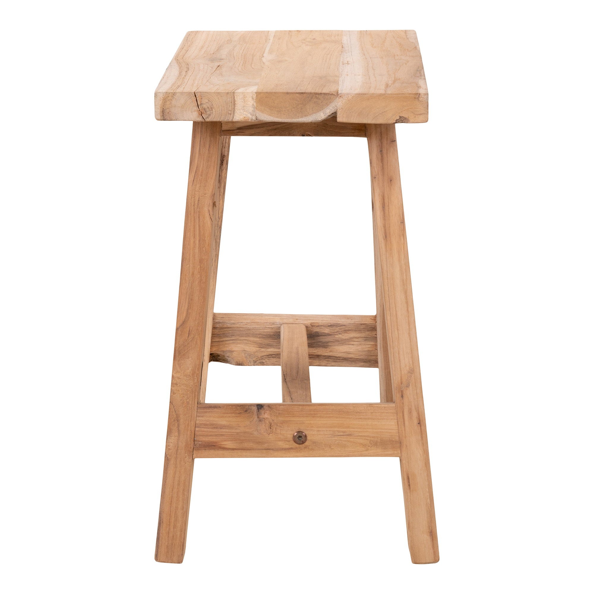 Barcelona Bank - bank, teak, naturel 50x25x45 cm