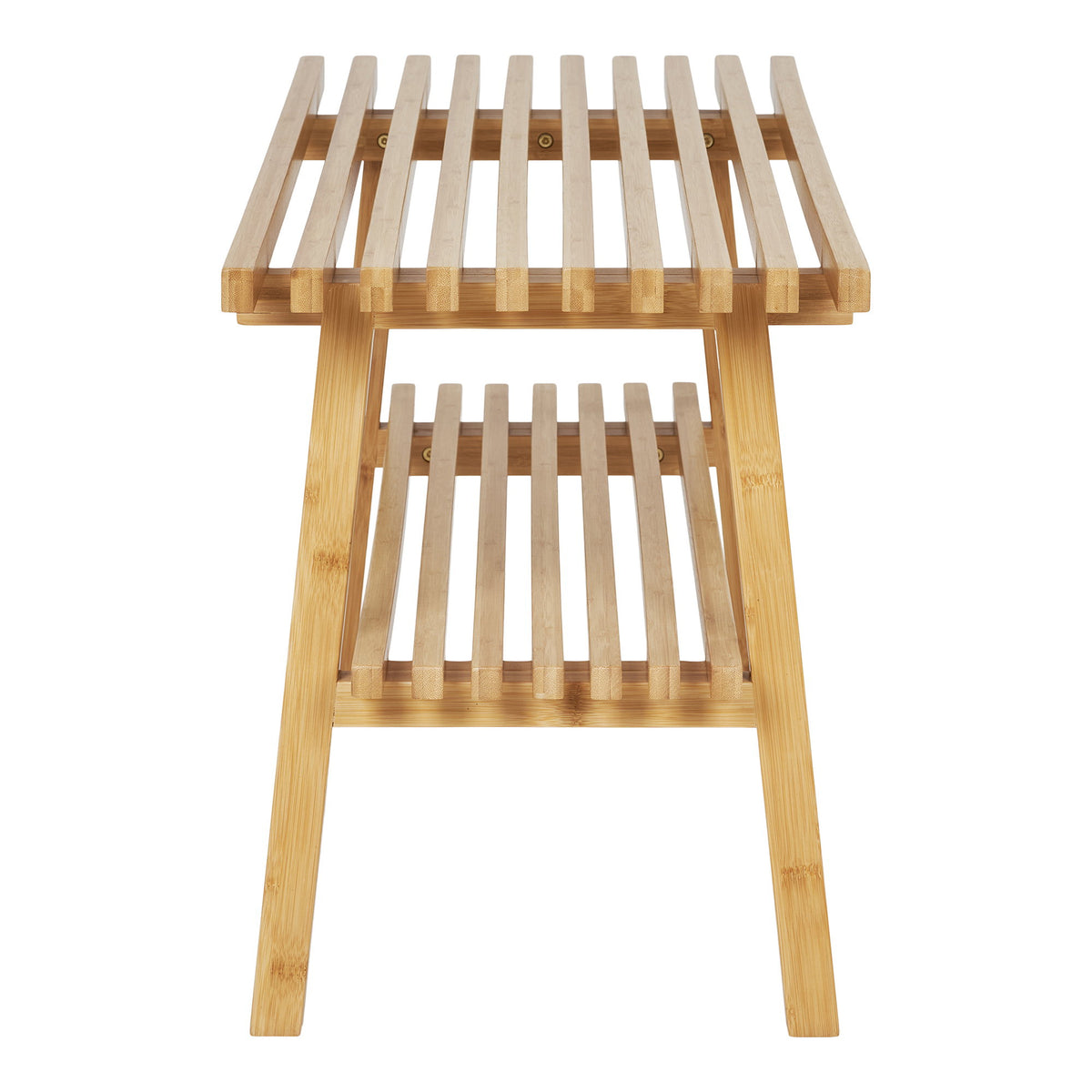 Ember Bench - bank, bamboe, naturel 70x28x45