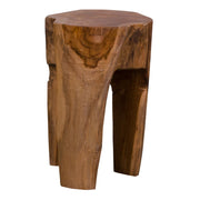 Rose Kruk - Kruk, teak, naturel, 3 poten ø26x40 cm