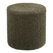 Ejby Poef - Poef, teddy, groen ø34x36 cm, HN1301
