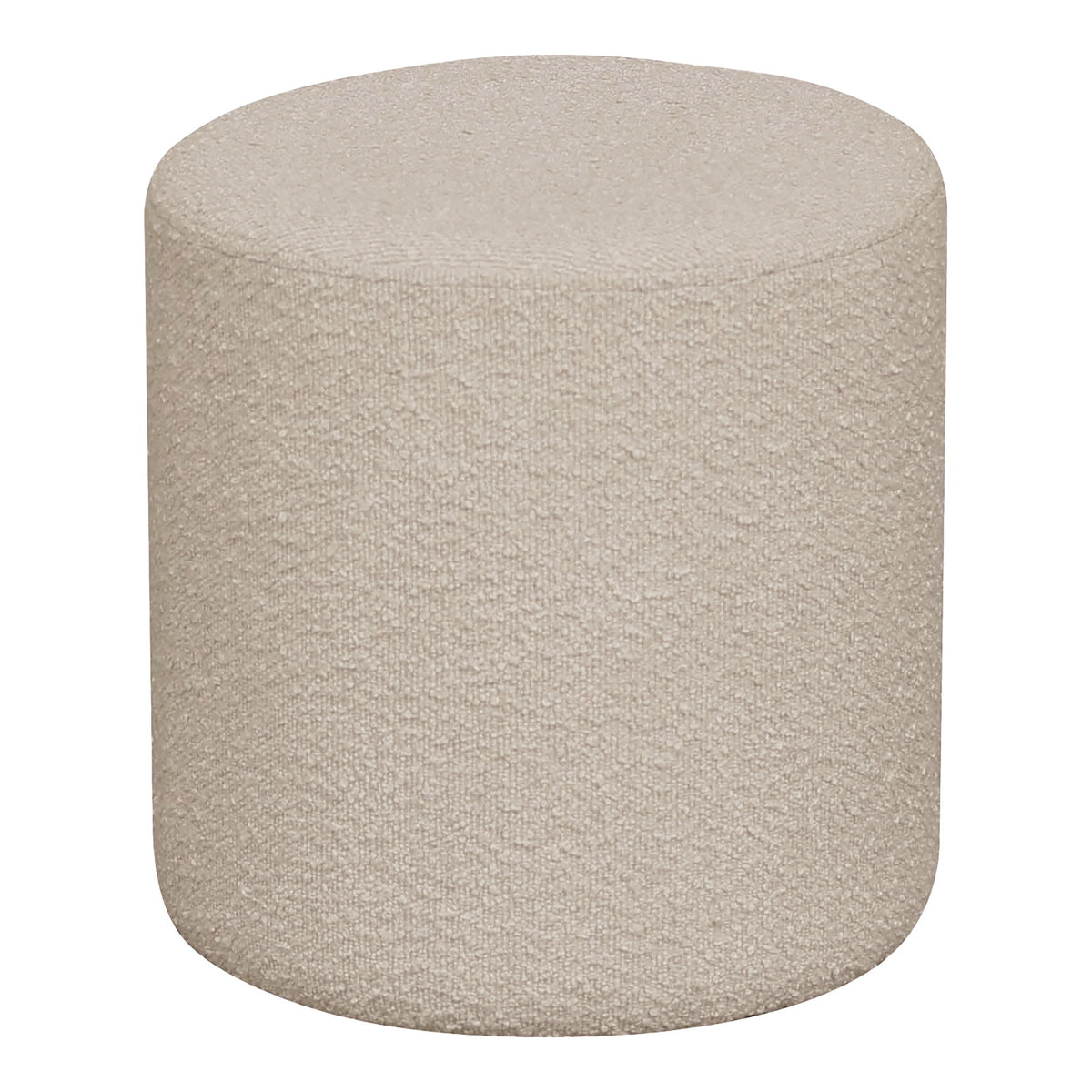 Ejby Poef - Poef, bouclé, beige ø34x36 cm, HN1233