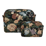 Zoe Toilettassen - Toilettassen, zwarte mix, set van 2