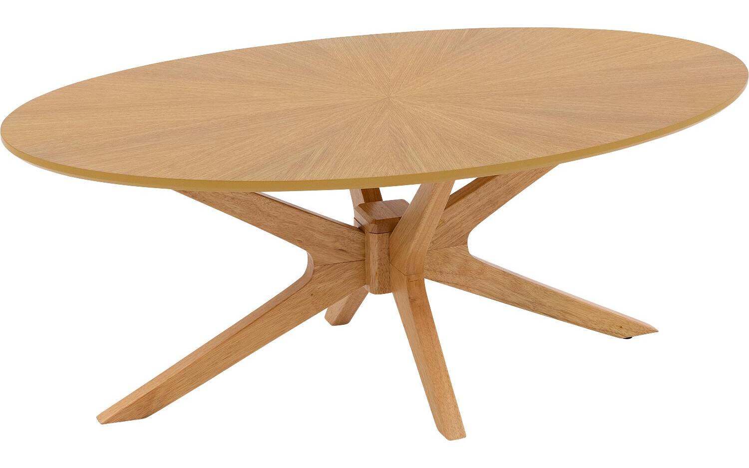 Julia 120 x 70 salontafel ovaal eiken naturel