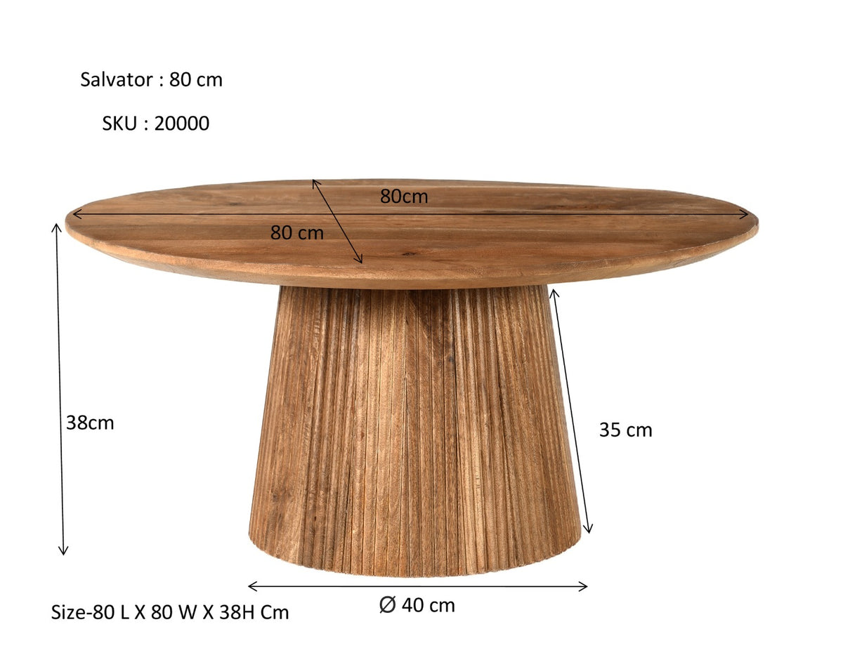 Salontafel Salvator 80 cm