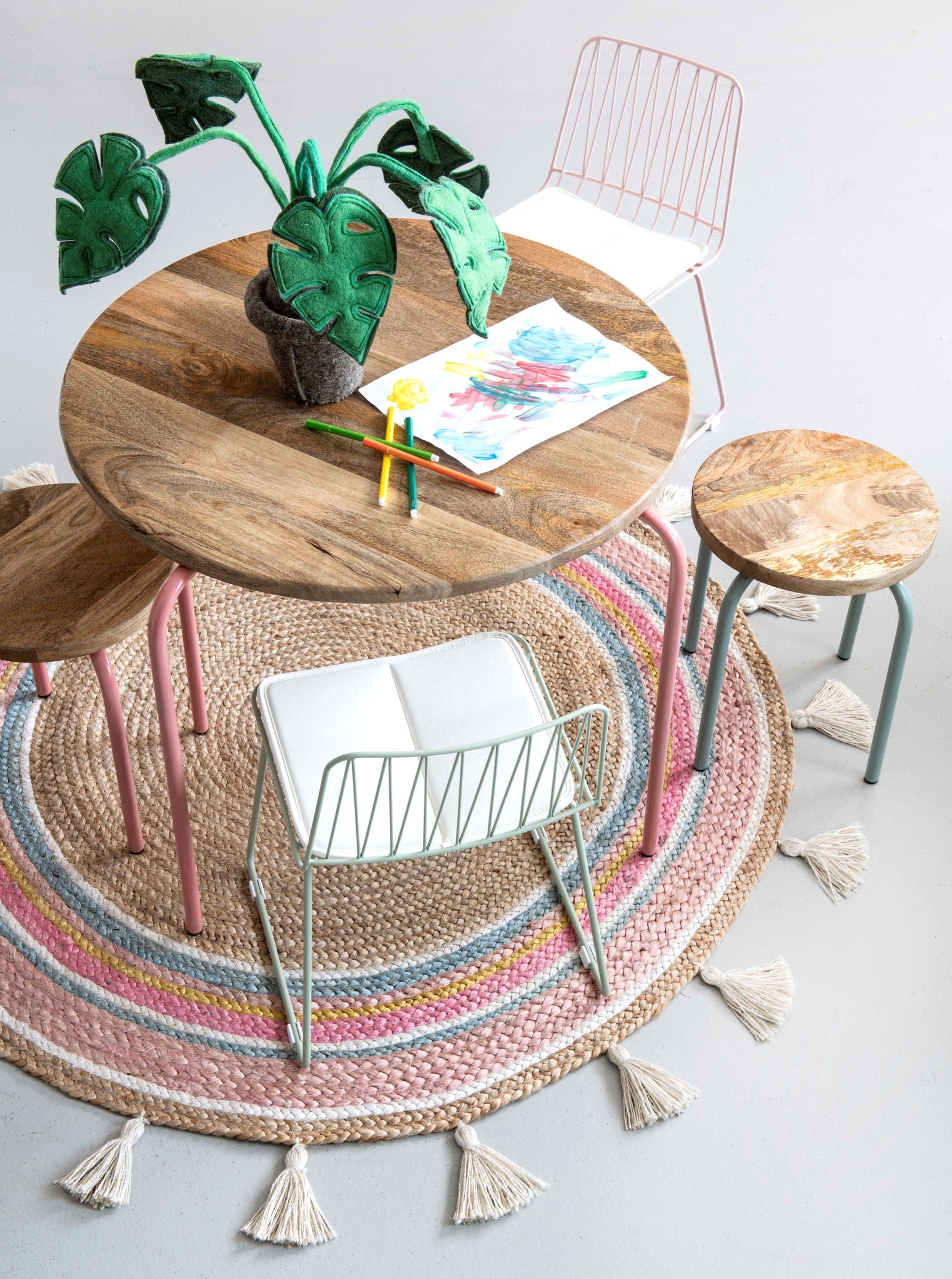 KidsDepot kruk Circle - zwart
