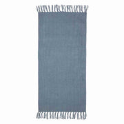 Hette, vloerkleed blauw 70x140 cm.