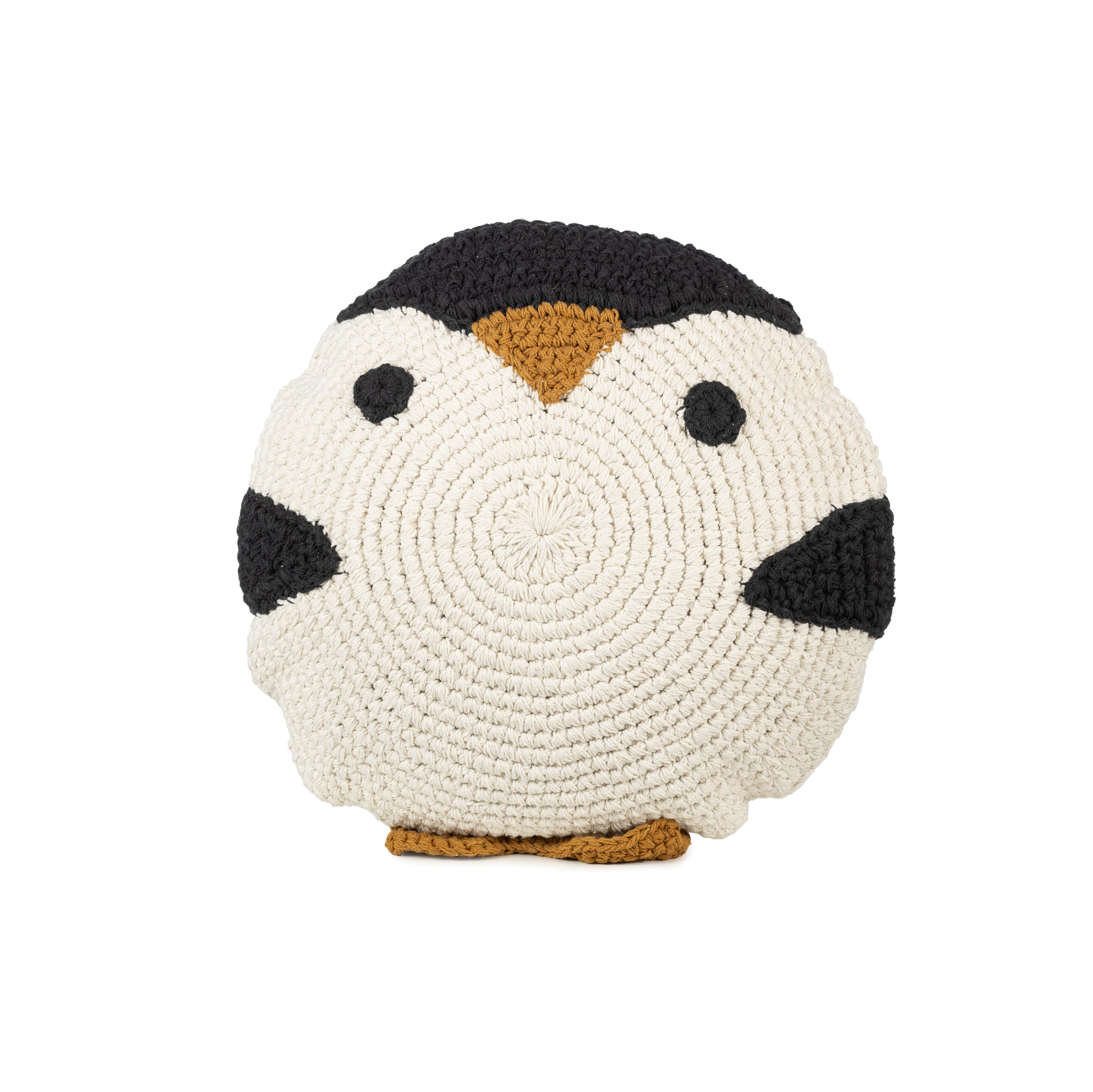 Kidsdepot kussen Pim zwart-wit