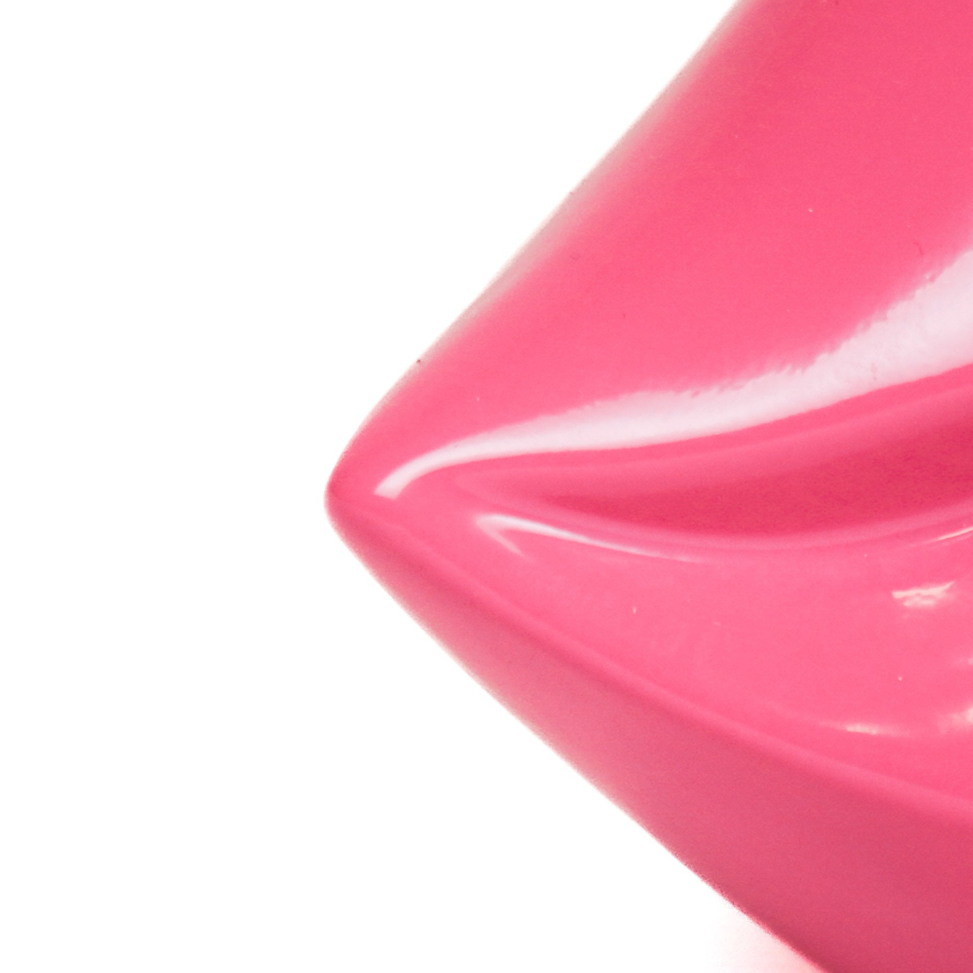 Pot - Lip - Keramiek - Neonroze - 21x19x11cm