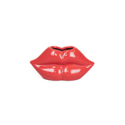 Pot - Rand - Keramiek - Rood - 15,5x6,5x7,5cm