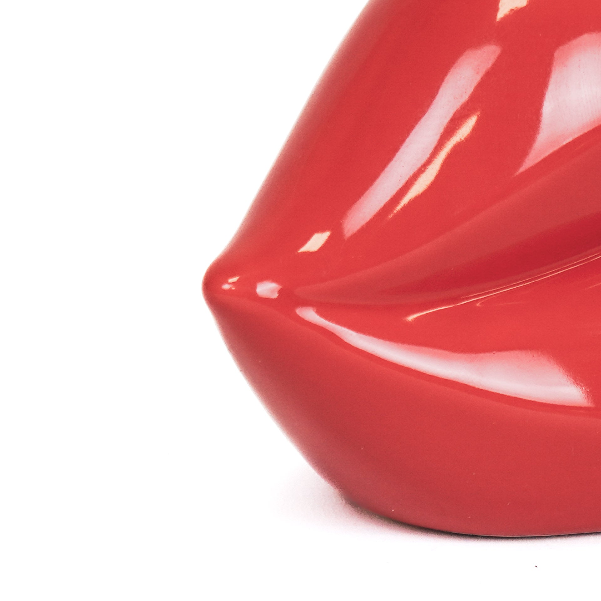 Pot - Rand - Keramiek - Rood - 15,5x6,5x7,5cm