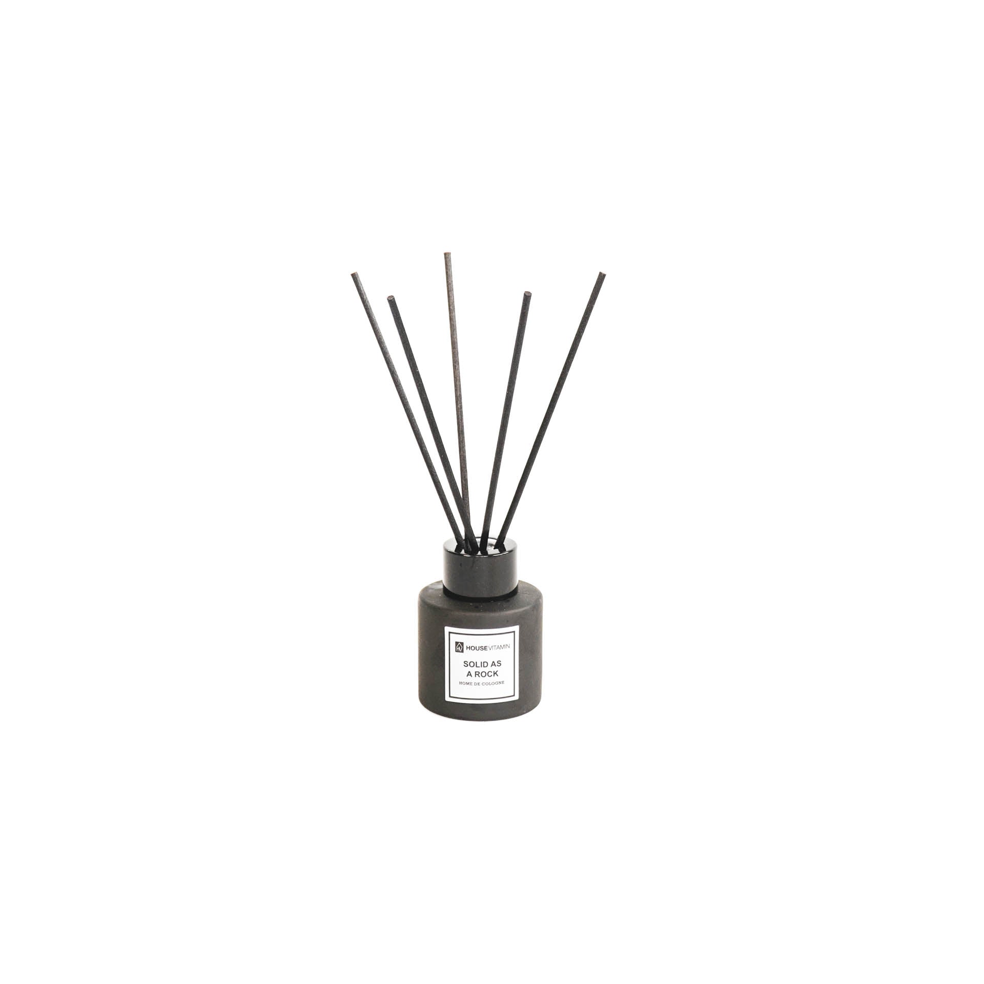 Geurstokjes - glas/vezel - 50 ml - Stevig als een rots