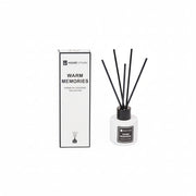 Rietstokjesdiffuser - Glas/vezel - 30 ml - Warme herinneringen