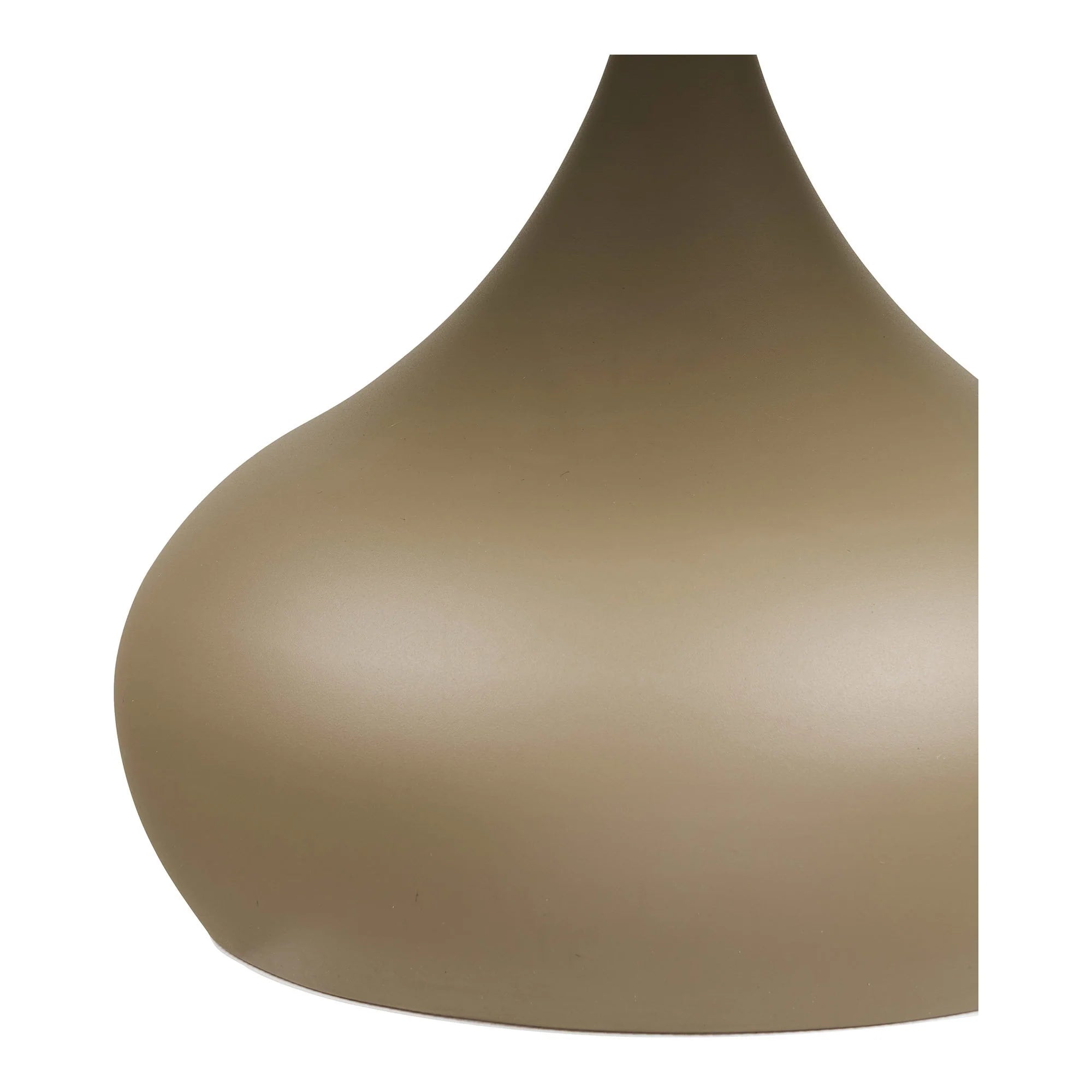 Pienza Salontafel set van 2 - salontafelset, metaal/gehard glas, kaki ø70x42 en ø50x54 cm