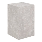 Prague bijzettafel - bijzettafel, marmerlook, beige 30x30x50 cm