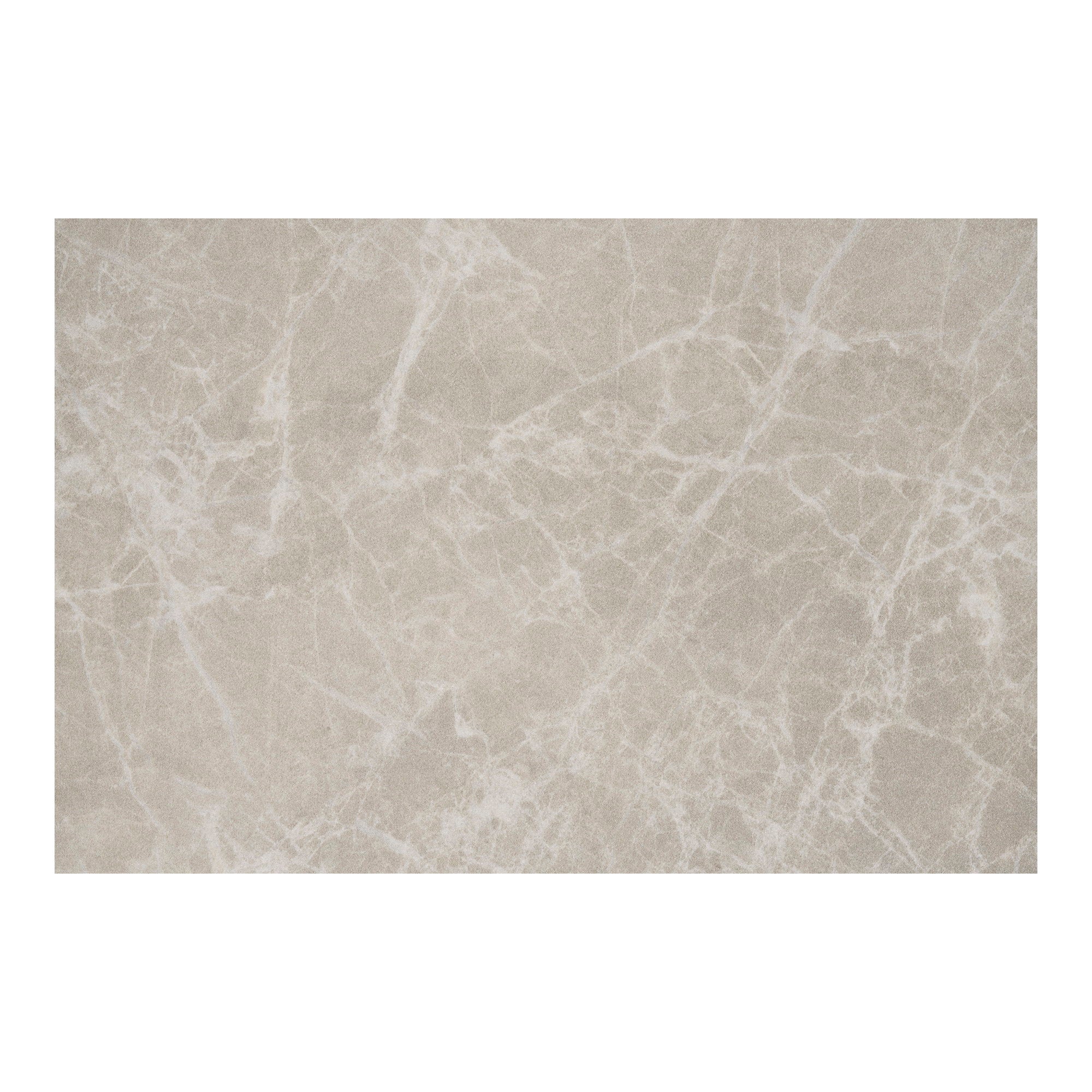 Prague Salontafel - Salontafel, marmerlook, beige set van 2