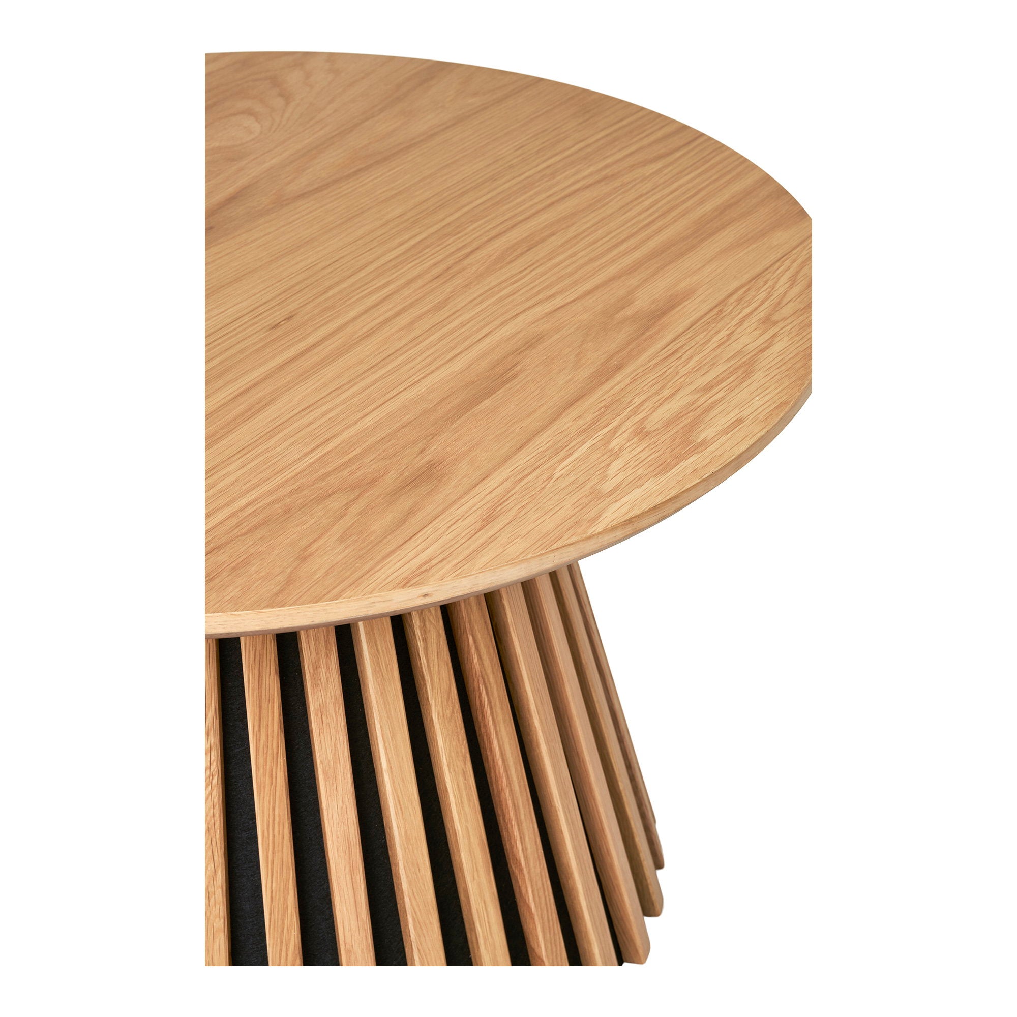Osaka Salontafel - Salontafel, eikenfineer, naturel ø70x45 cm