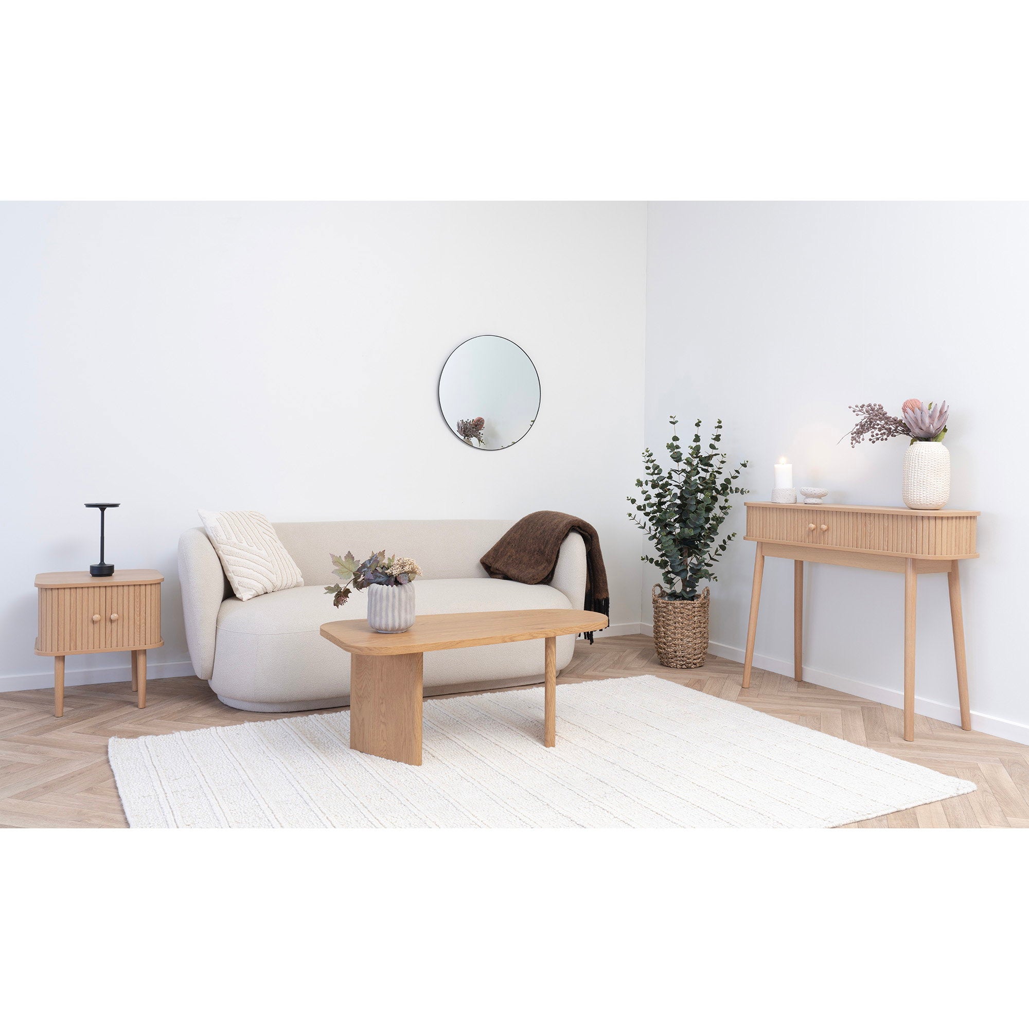 Melo Salontafel - Salontafel, naturel 50x100x41 cm