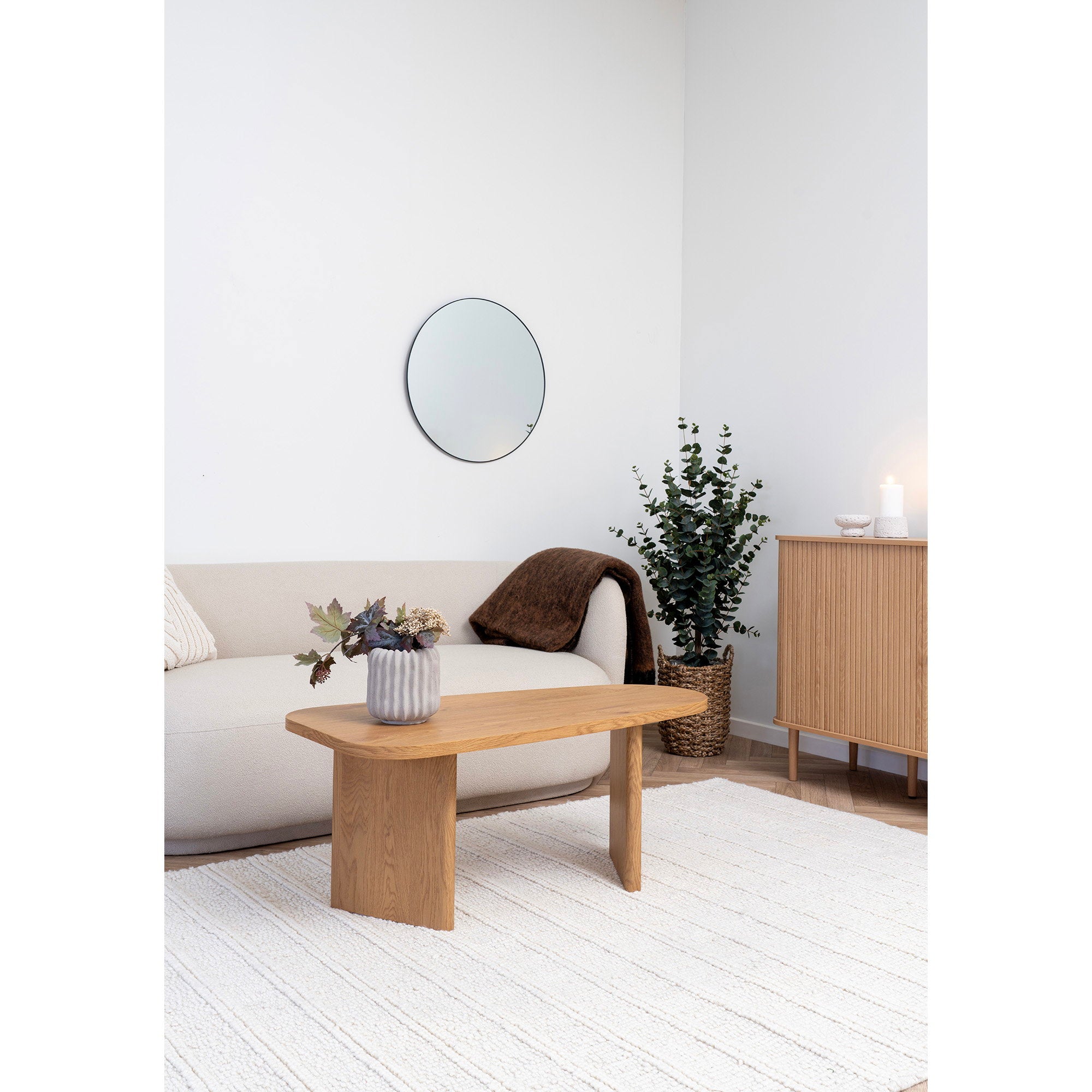 Melo Salontafel - Salontafel, naturel 50x100x41 cm
