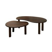 Salontafel Brix Nubi Bruin set van 2