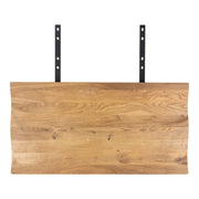 Verlengplaten voor Toulon-tafel - set van twee verlengplaten, golfrand, eiken, naturel