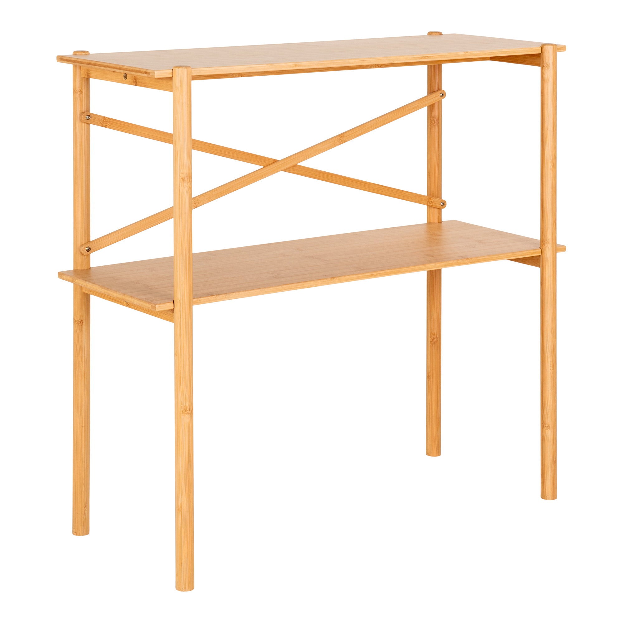 Manaus consoletafel - consoletafel, bamboe, naturel 83x32x80,5 cm