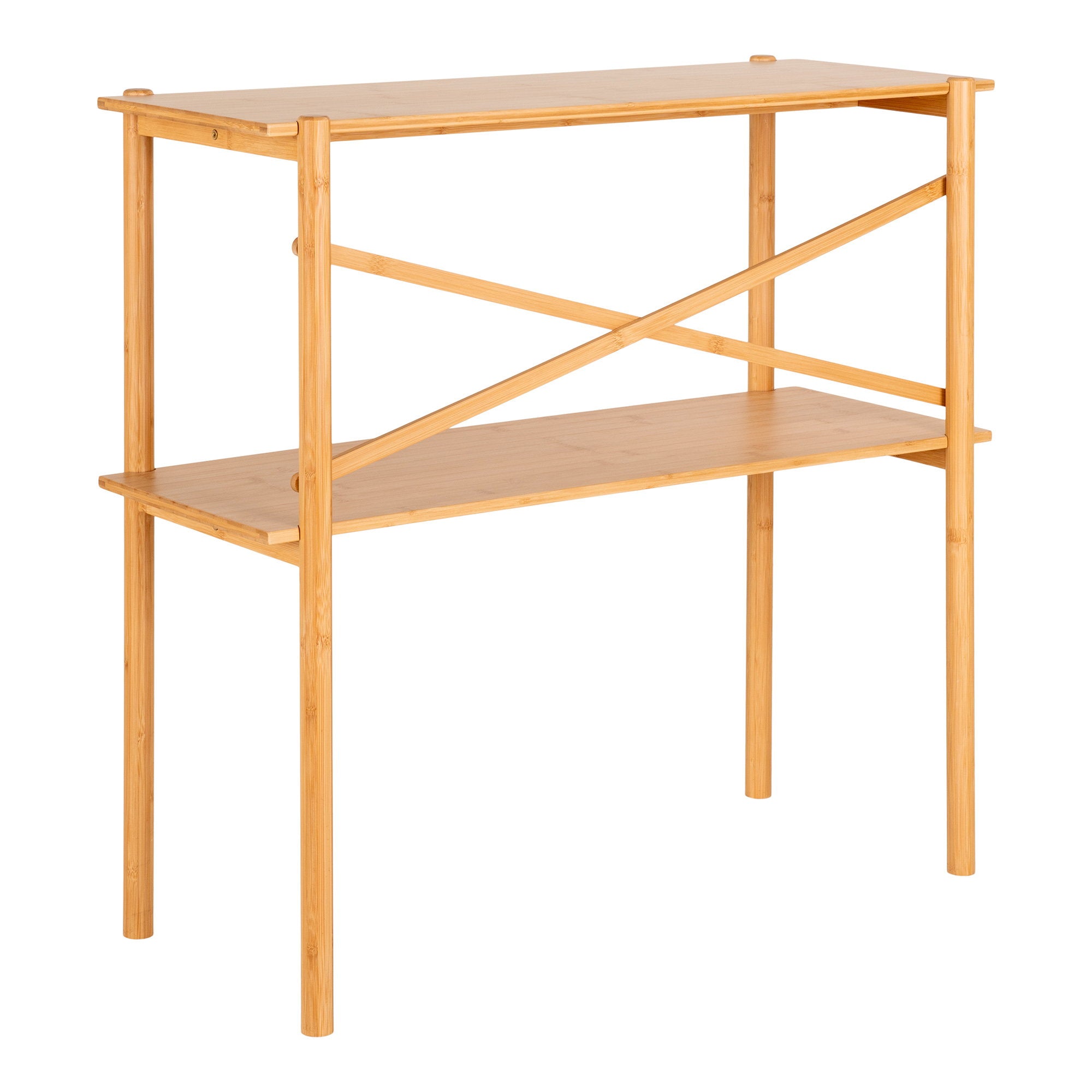 Manaus consoletafel - consoletafel, bamboe, naturel 83x32x80,5 cm