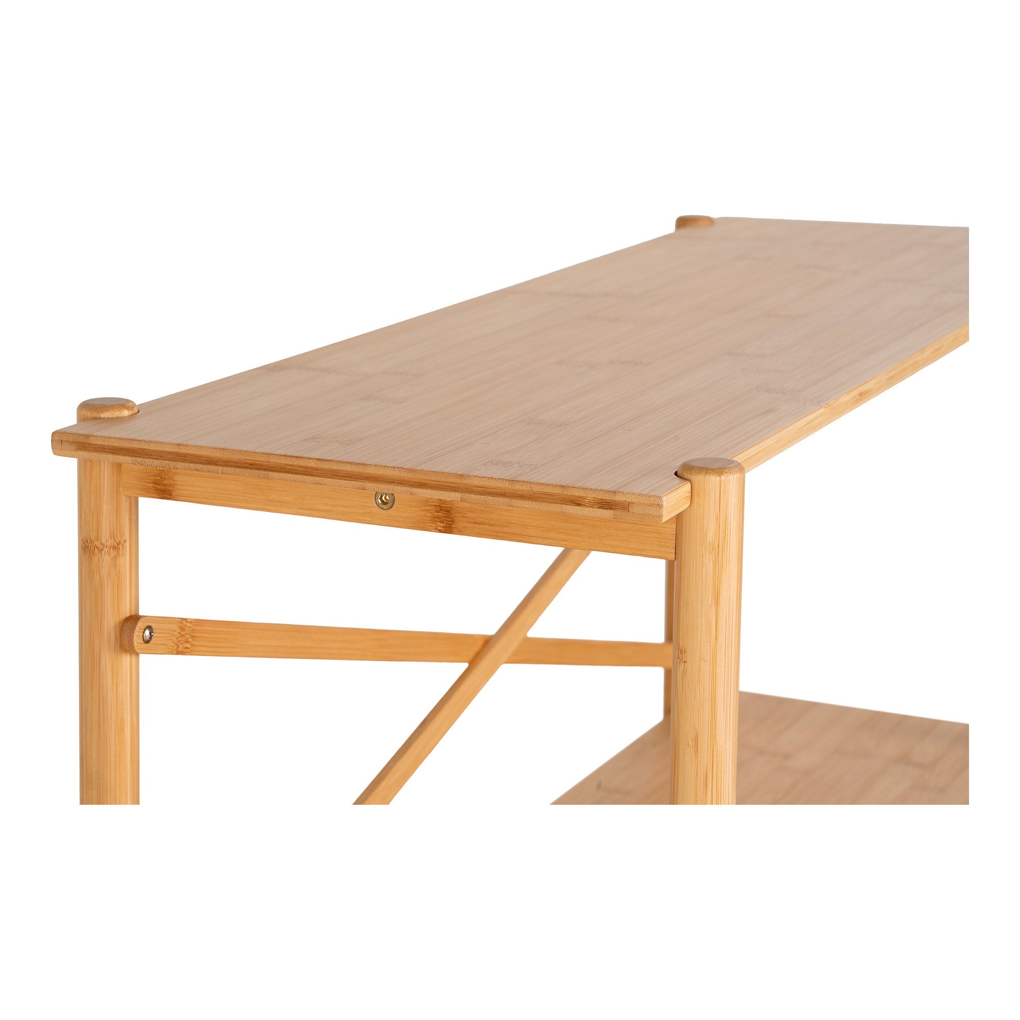 Manaus consoletafel - consoletafel, bamboe, naturel 83x32x80,5 cm