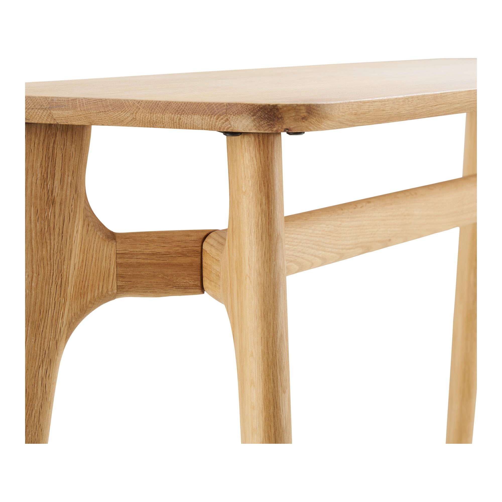 Rennes consoletafel - consoletafel, eiken, naturel 35x100x81 cm