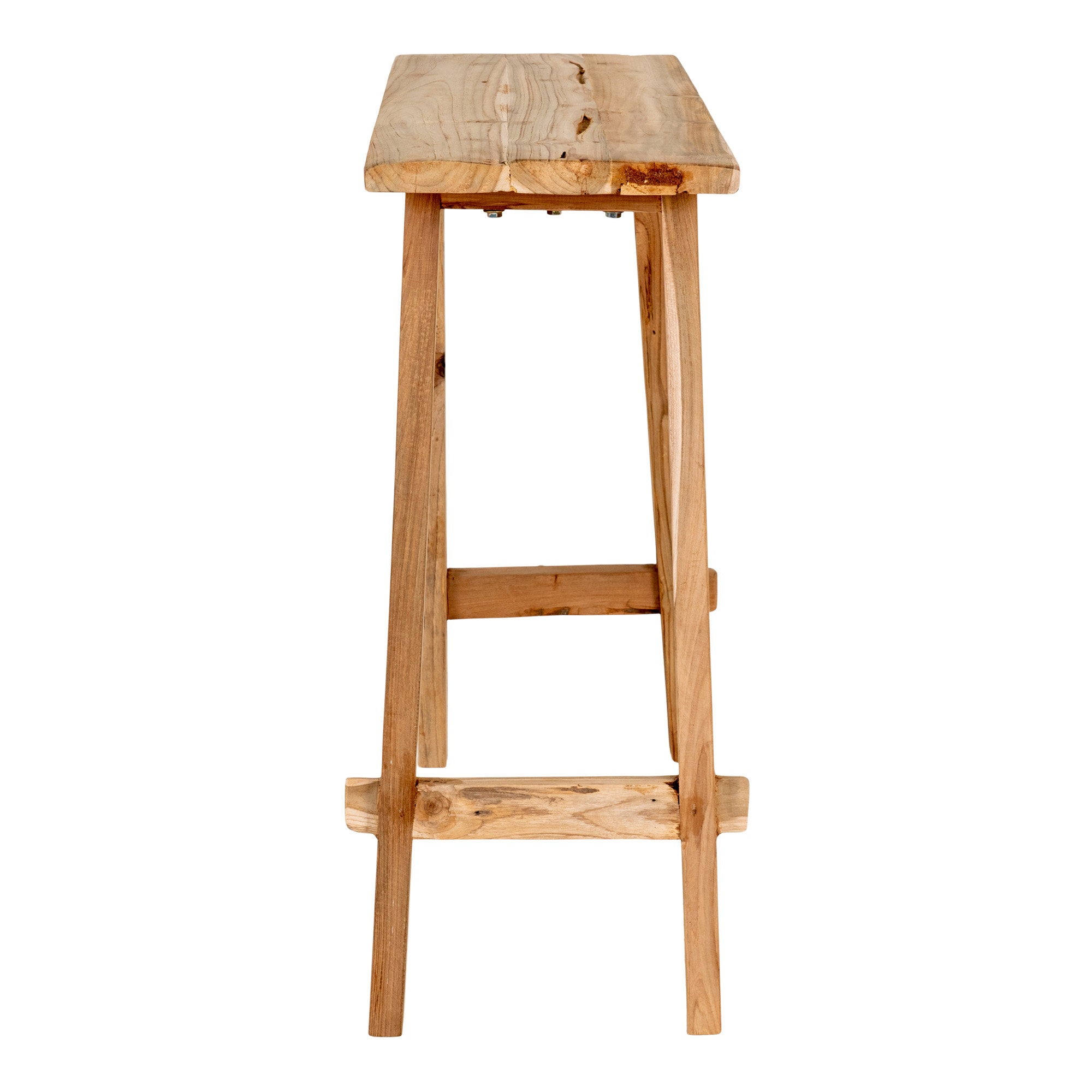 Girona Consoletafel - Consoletafel, teakhout, naturel 90x30x80 cm