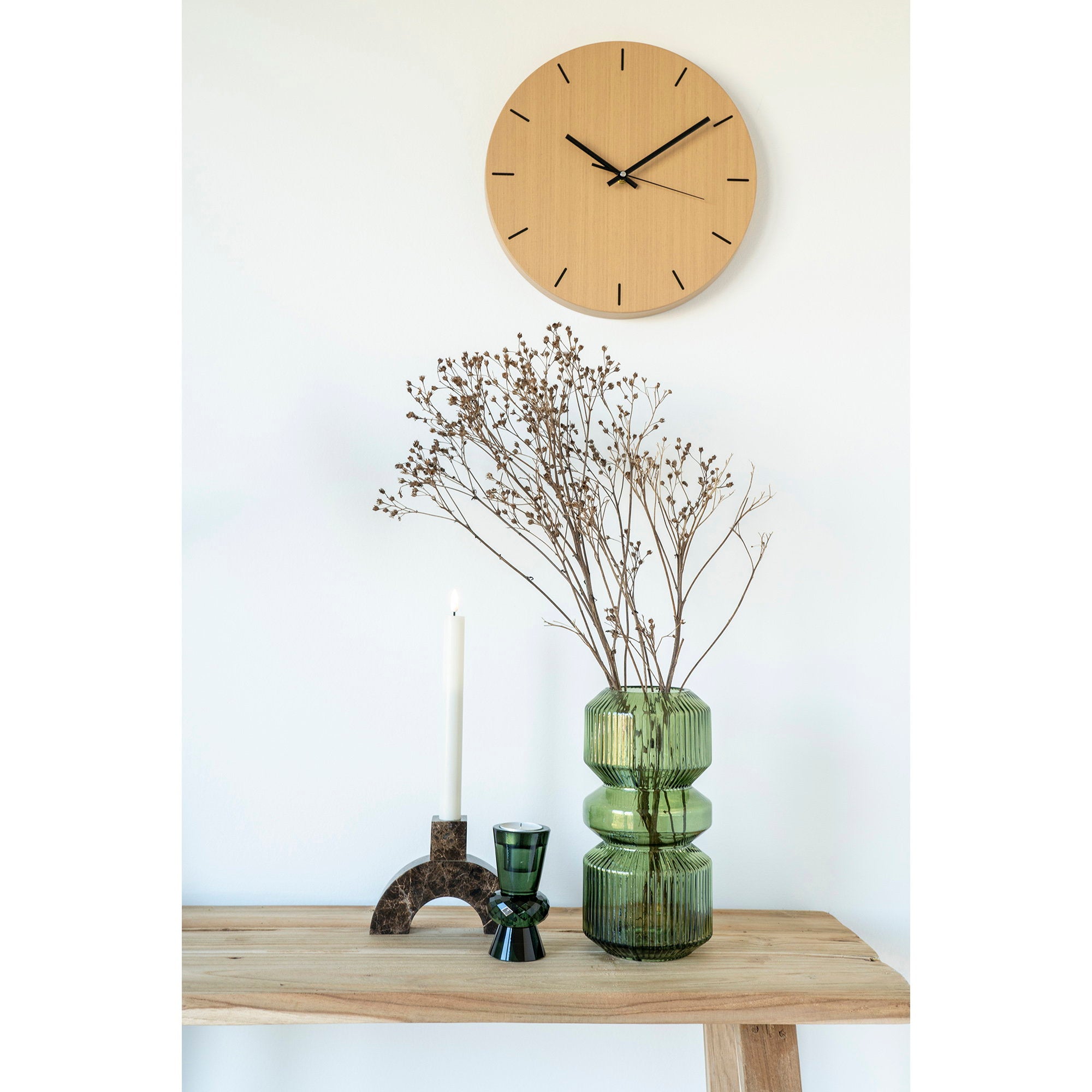 Girona Consoletafel - Consoletafel, teakhout, naturel 90x30x80 cm