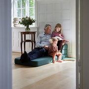 by KlipKlap 3-voudig opvouwbare eenpersoonsbank - groen - 75x36x