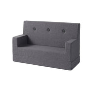 by KlipKlap kinderbank - grijs - 102x64x40