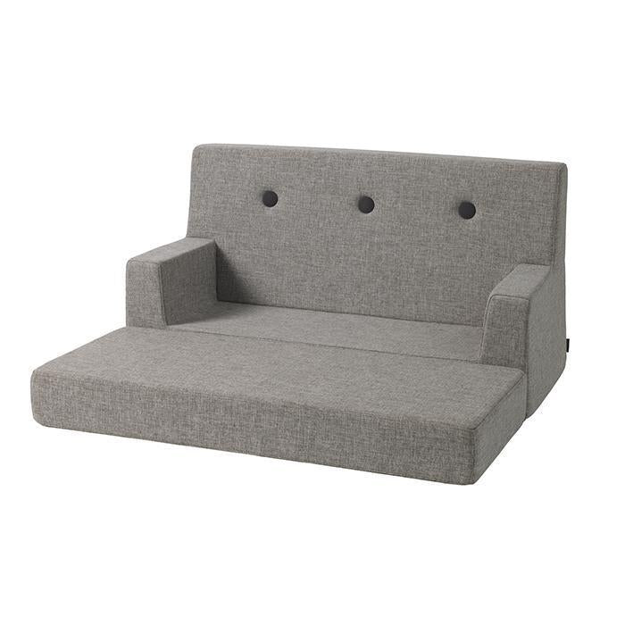 by KlipKlap kinderbank - grijs - 102x64x40