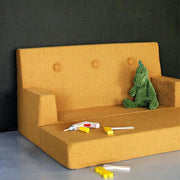 by KlipKlap Kinderbank - oranje - 102x64x40