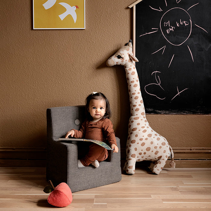 by KlipKlap Kinderstoel - bruin - 43x50x33