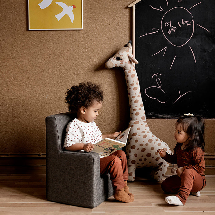 by KlipKlap Kinderstoel - bruin - 43x50x33