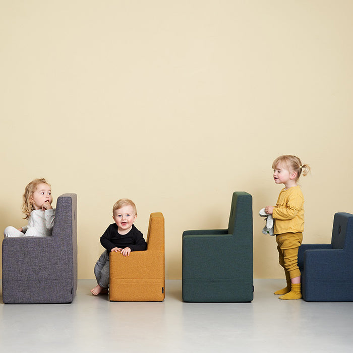 by KlipKlap kinderstoel - oranje - 43x50x33