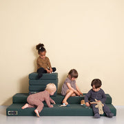 by KlipKlap speelbank 3-delig XL - groen - 200x36x50