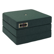 by KlipKlap 3-voudig opvouwbaar eenpersoons - groen - 65x36x