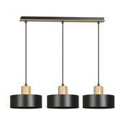 Hanglamp - TORIN 3 ZWART