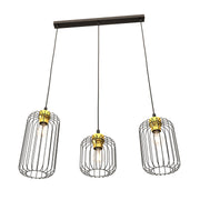 Hanglamp - VANDER 3 BL GOUD