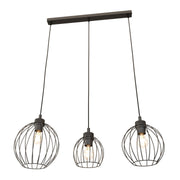 Hanglamp - NANDO 3 blauw