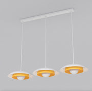 Hanglamp - SKIN 3 WIT ORANJE
