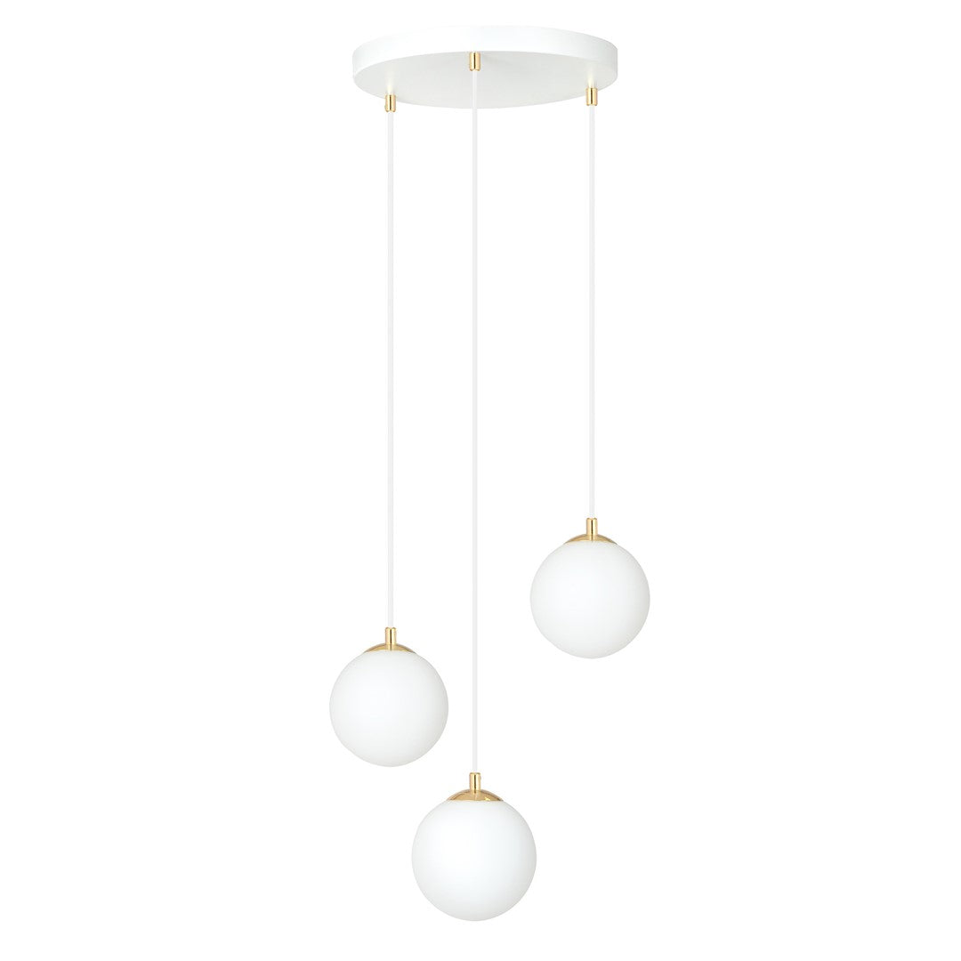 Hanglamp - ROYAL 3 WIT