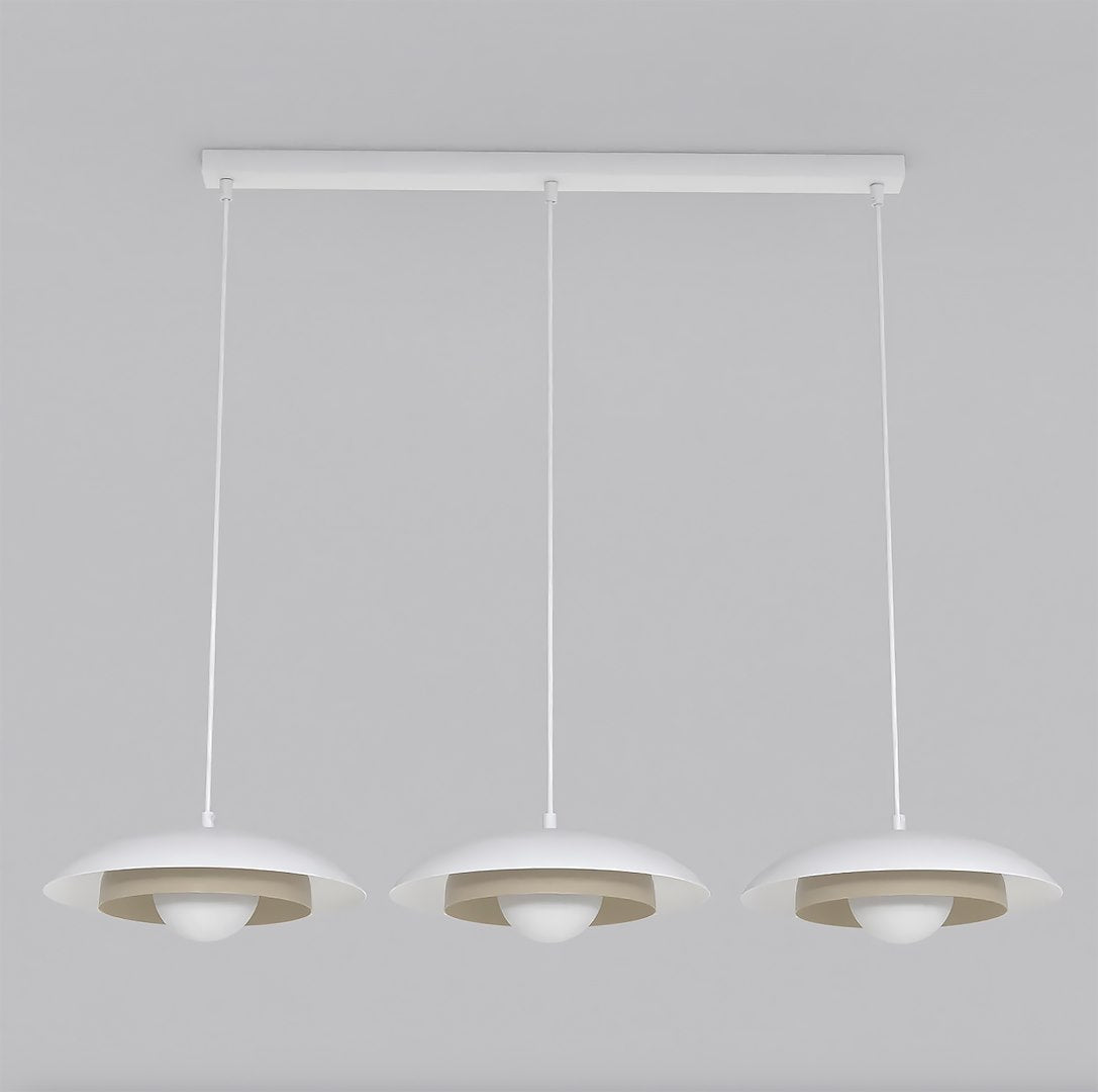 Hanglamp - SKIN 3 WIT MOKKA