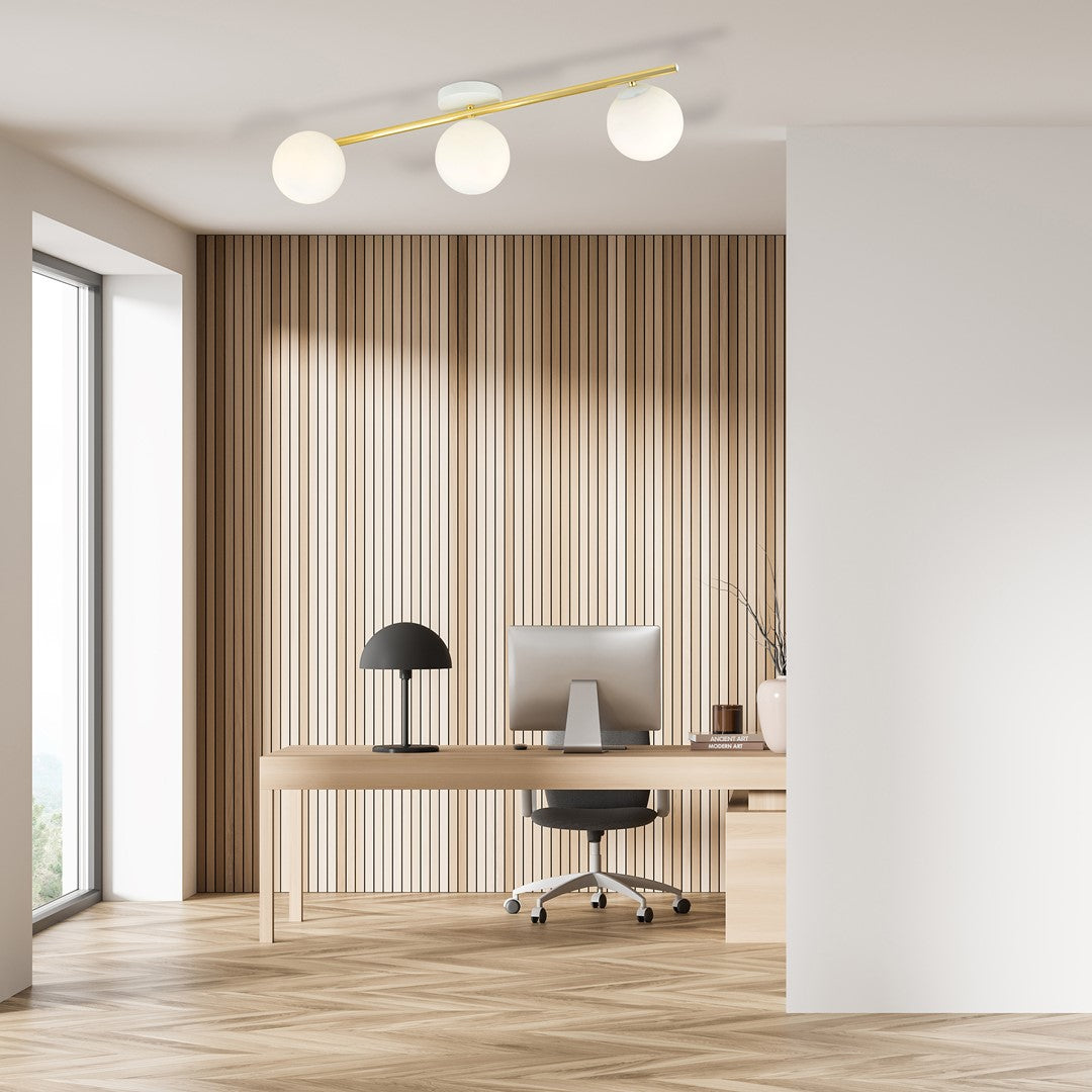 Plafondlamp - SPLENDI 3 WIT OPAAL