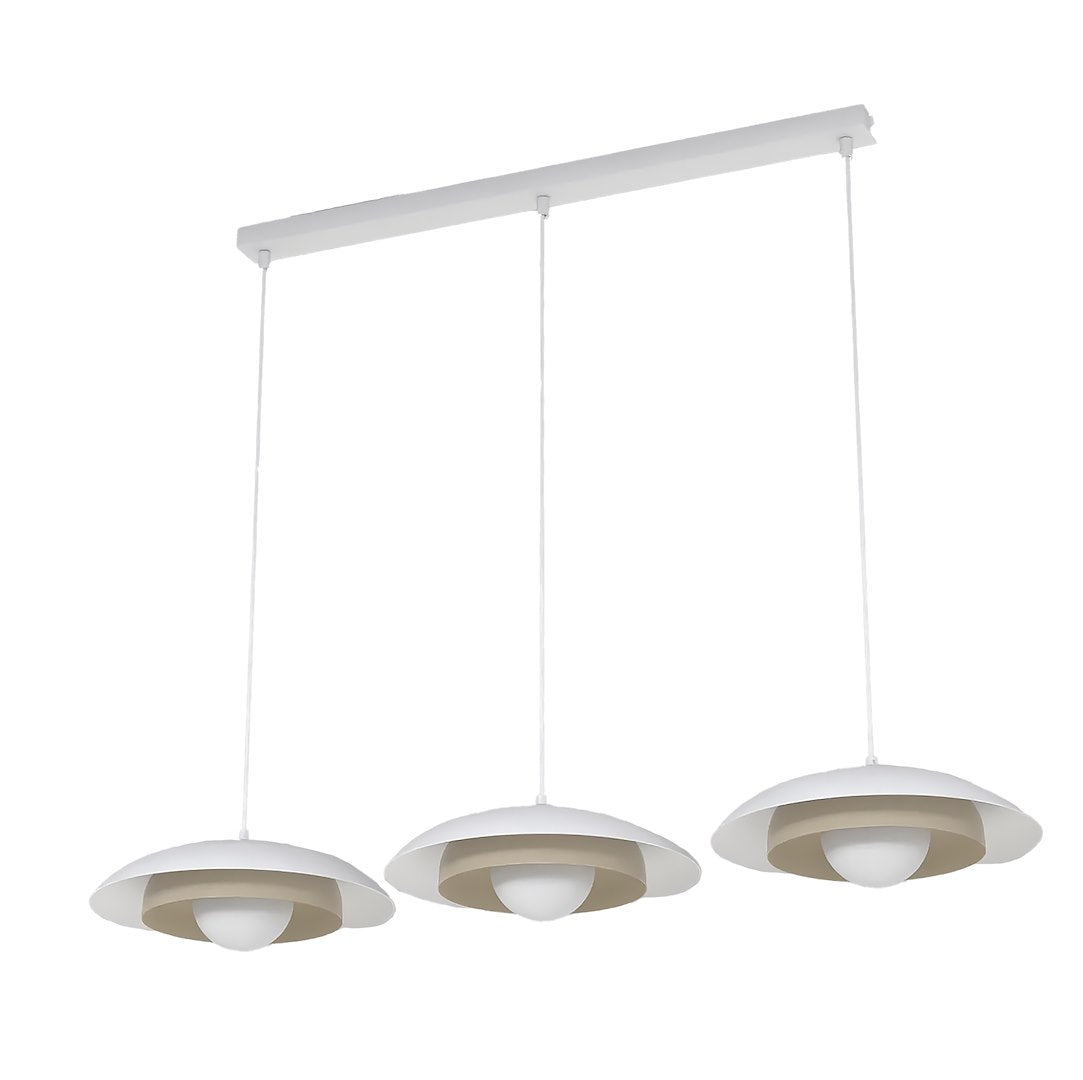 Hanglamp - SKIN 3 WIT MOKKA