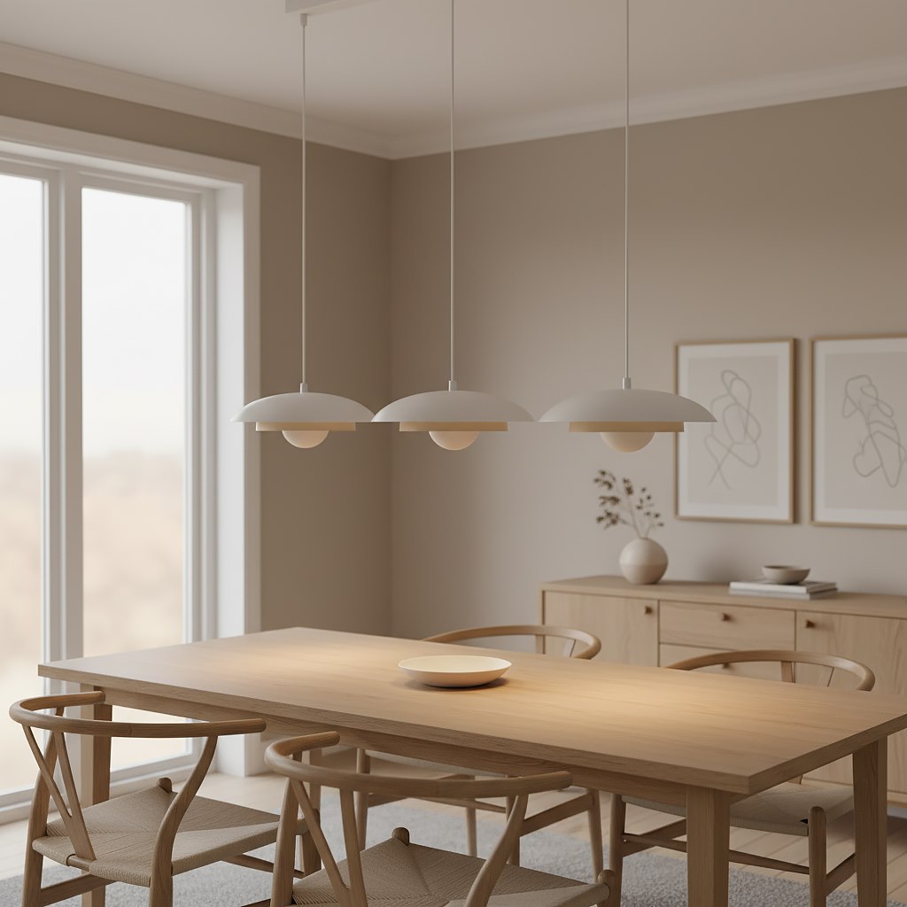 Hanglamp - SKIN 3 WIT MOKKA