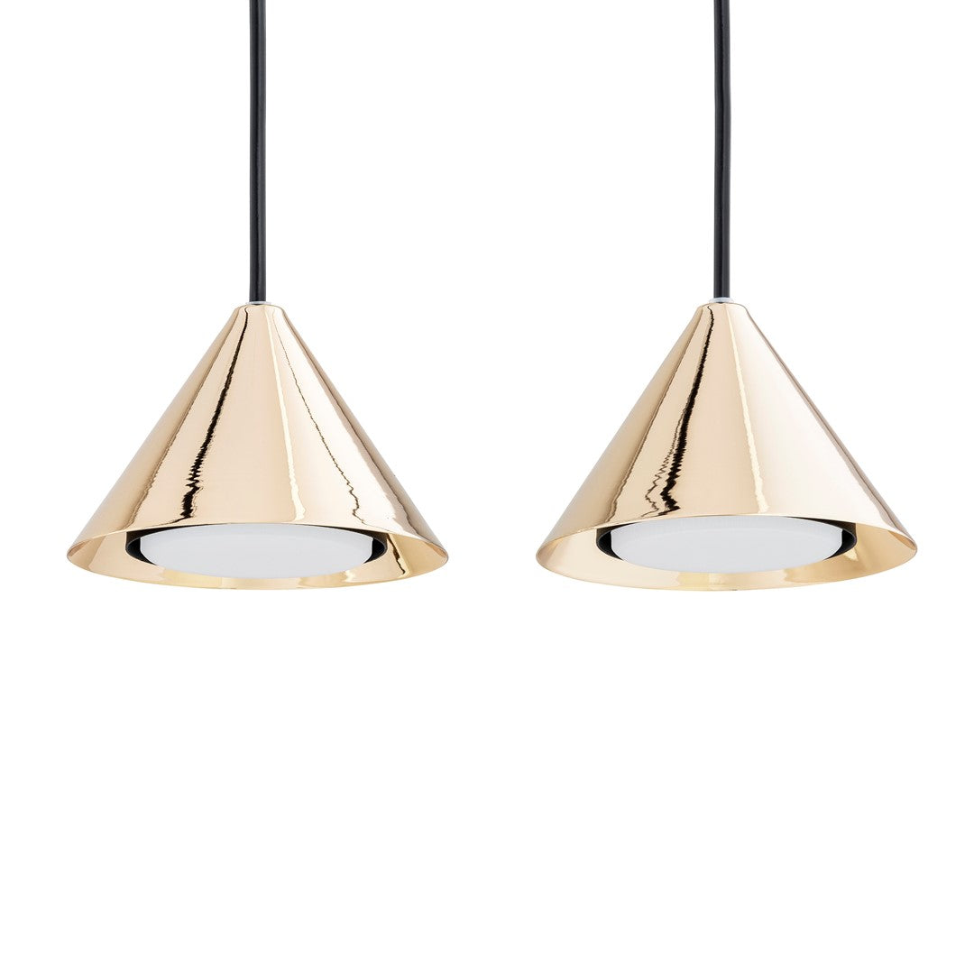 Hanglamp - ELIT 3 BL GOUD